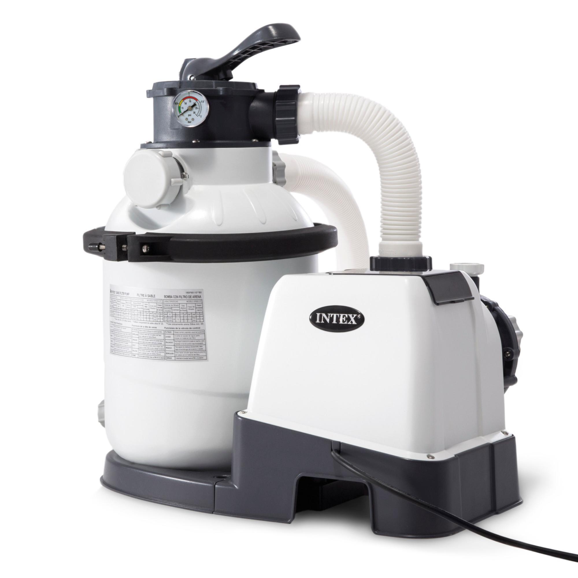 Intex 1200 Gph Sand Filter Pump,110-120 Volt